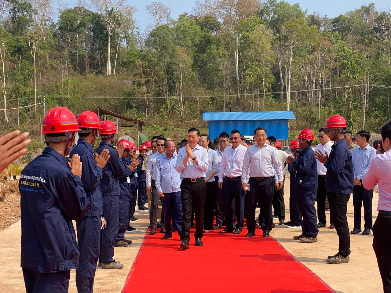 រោងចក្រស្លមាសទី៣ នៅកម្ពុជា បានបើកដំណើរការហើយនៅតំបន់ស្មងអន ស្រុកសណ្តាន់ ខេត្តកំពង់ធំ