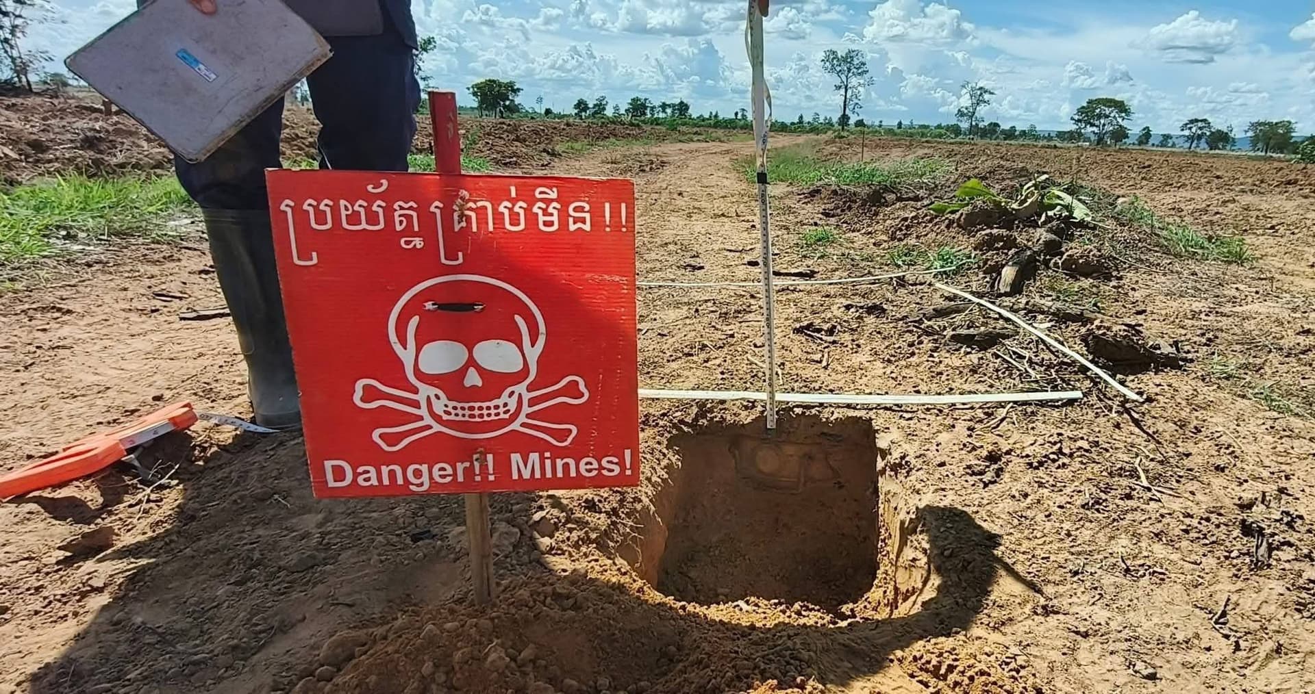 អង្គការ HALO Trust បញ្ចប់ប្រតិបត្តិការបោសសម្អាតដោយជោគជ័យ នៅក្នុងចម្ការមីនមួយកន្លែង ក្នុងភូមិតាដេវ នៃខេត្តឧត្តរមានជ័យ